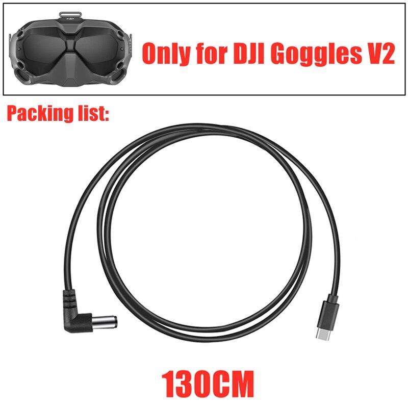 30/130CM Power Charging Cable for DJI FPV Goggles 2/V2 - Fast Charge Mobile Pwoer Supply Cable for DJI FPV Goggles 2/V2 8 30/130CM Power Charging Cable for DJI FPV Goggles 2/V2 - Fast Charge Mobile Pwoer Supply Cable for DJI FPV Goggles 2/V2 - Bild 8