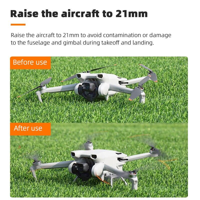 Foldable Landing Gear for DJI Mini 3 - Extension Support Legs Quick Release Extender Protector For Mini 3 Drone Accessories 7 Foldable Landing Gear for DJI Mini 3 - Extension Support Legs Quick Release Extender Protector For Mini 3 Drone Accessories - Bild 7