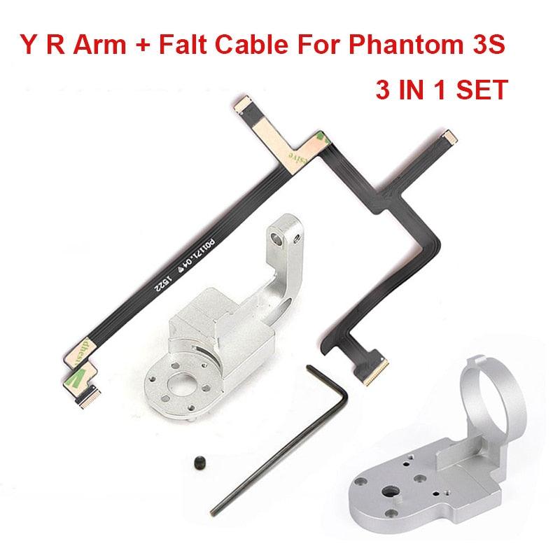 Repair Parts for DJI Phantom 3 A3P 3S 3SE Drone Gimbal Flex Cable Flat Ribbon Cable Yaw Roll Bracket Motor Gimbal Mount ScrewKit 5 Repair Parts for DJI Phantom 3 A3P 3S 3SE Drone Gimbal Flex Cable Flat Ribbon Cable Yaw Roll Bracket Motor Gimbal Mount ScrewKit - Bild 5