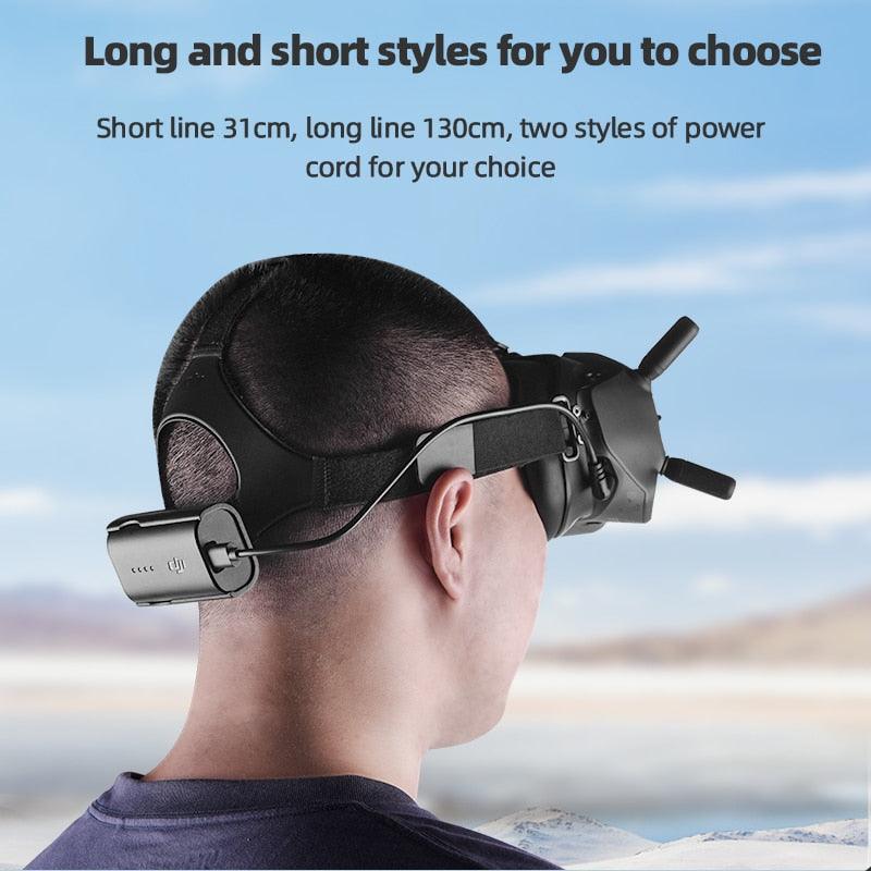 30/130CM Power Charging Cable for DJI FPV Goggles 2/V2 - Fast Charge Mobile Pwoer Supply Cable for DJI FPV Goggles 2/V2 12 30/130CM Power Charging Cable for DJI FPV Goggles 2/V2 - Fast Charge Mobile Pwoer Supply Cable for DJI FPV Goggles 2/V2 - Bild 12