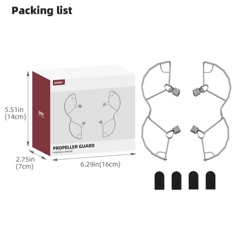 Drone Propeller Guard for DJI Mini 3 /MINI 3 Pro - Quick Release Wing Fan Protective Cover Propellers Protector Drone Accessories 3 Drone Propeller Guard for DJI Mini 3 /MINI 3 Pro - Quick Release Wing Fan Protective Cover Propellers Protector Drone Accessories - Bild 3