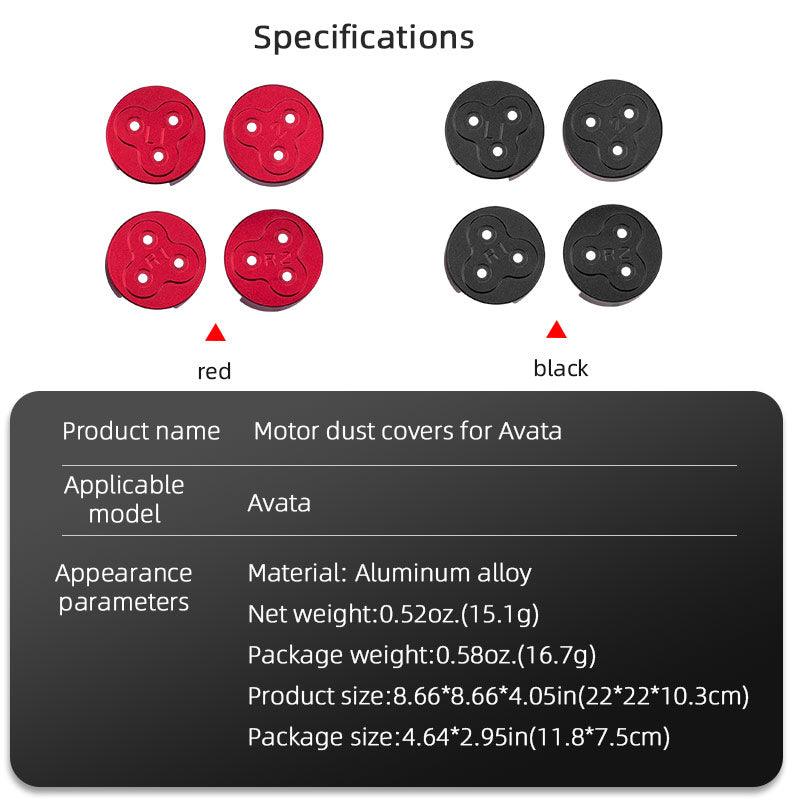 Motor Cover Cap for DJI Avata - Drone Aluminum Alloy Protection Guard Dust-proof Engine Protector Anti-scratch Accessories 6 Motor Cover Cap for DJI Avata - Drone Aluminum Alloy Protection Guard Dust-proof Engine Protector Anti-scratch Accessories - Image 6