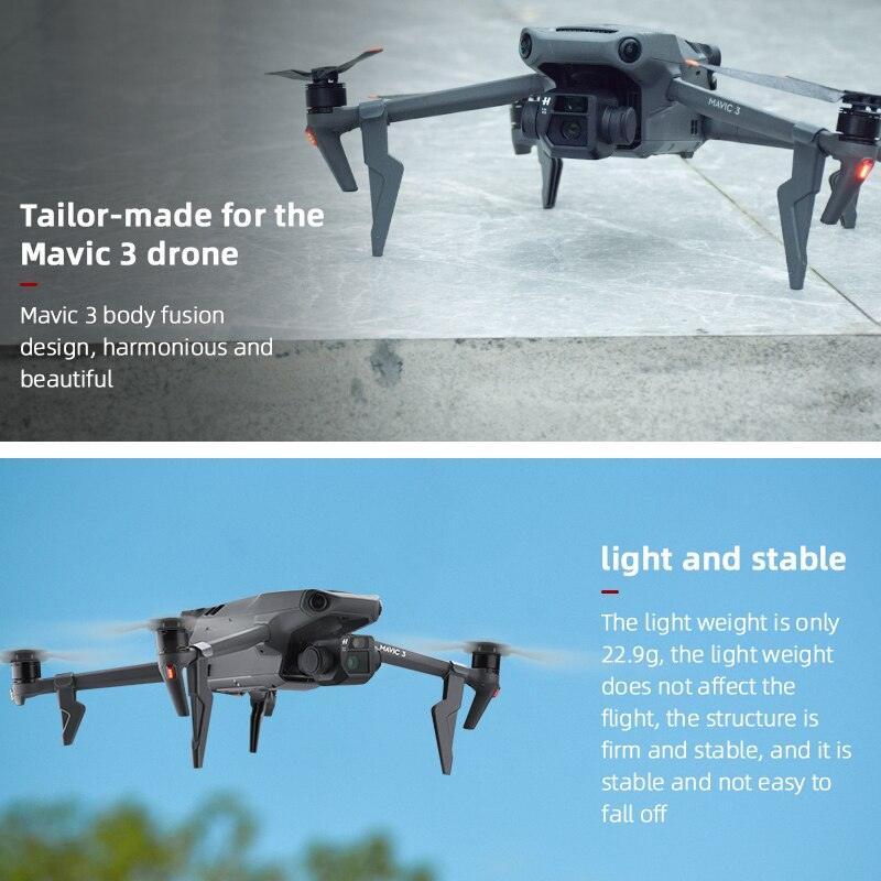 Quick Release Landing Gear for DJI Mavic 3/3 Classic Drone Height Extender Leg Suport Long Foot for DJI Mavic 3 Drone Accessories 6 Quick Release Landing Gear for DJI Mavic 3/3 Classic Drone Height Extender Leg Suport Long Foot for DJI Mavic 3 Drone Accessories - Bild 6